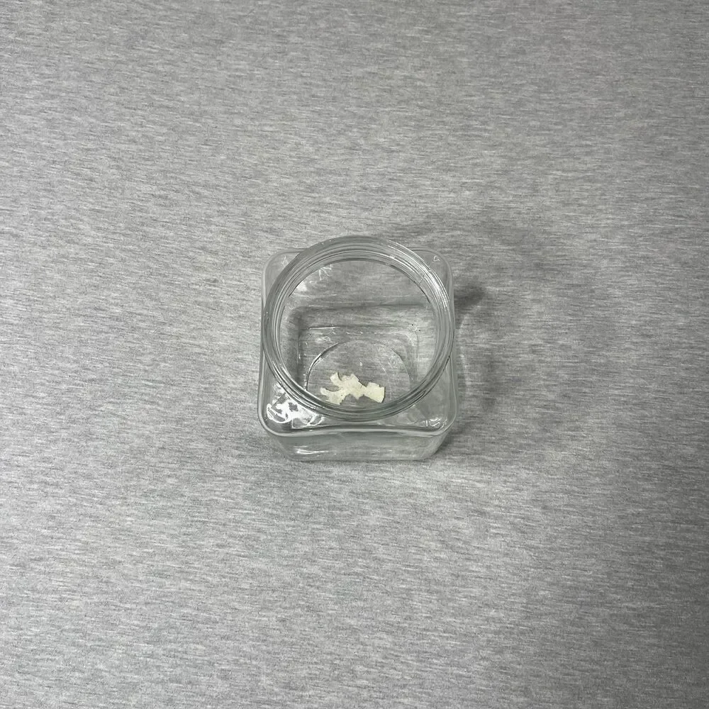 Target 5.5” Clear Square Glass Jar
